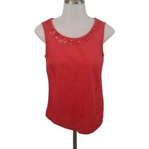 Loft tank top womens ann taylor‎ sequin embellished